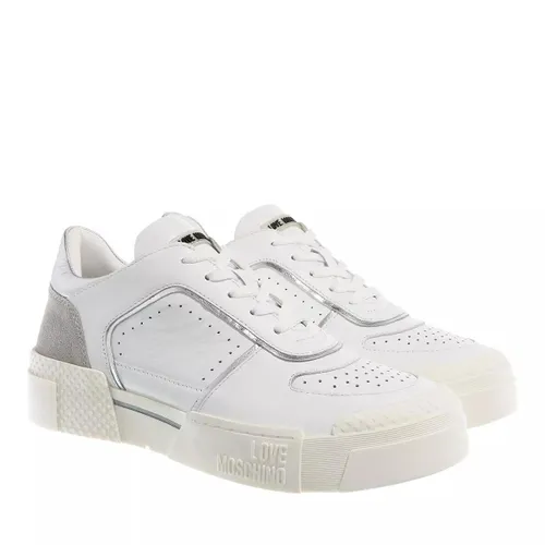 Love Moschino Sneakers - Sneakerd Text50 Mix - white - Sneakers for ladies