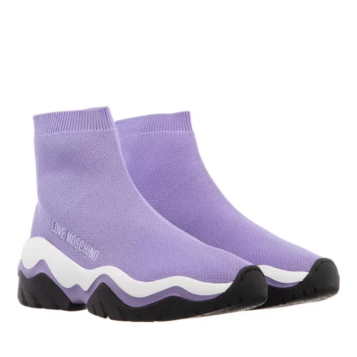 Love Moschino Sneakers - Socks - violet - Sneakers for ladies