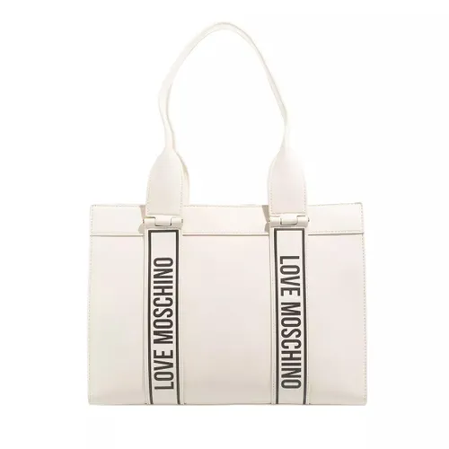 Love Moschino Tote Bags - Billboard - beige - Tote Bags for ladies