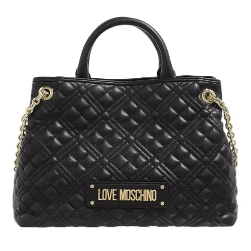 Love Moschino Tote Bags - Borsa Quilted Pu - black - Tote Bags for ladies