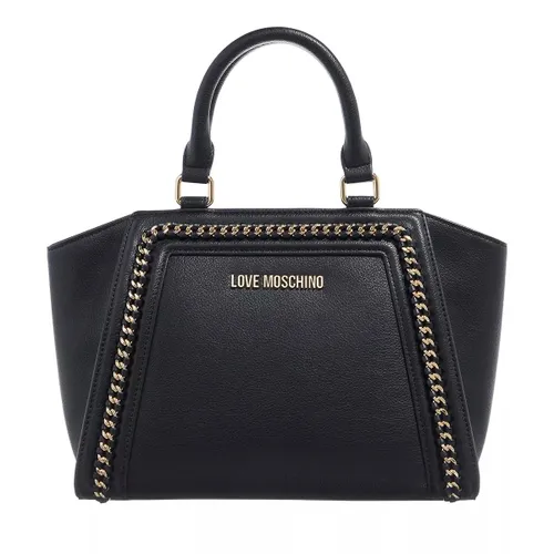 Love Moschino Tote Bags - Chain Link - black - Tote Bags for ladies