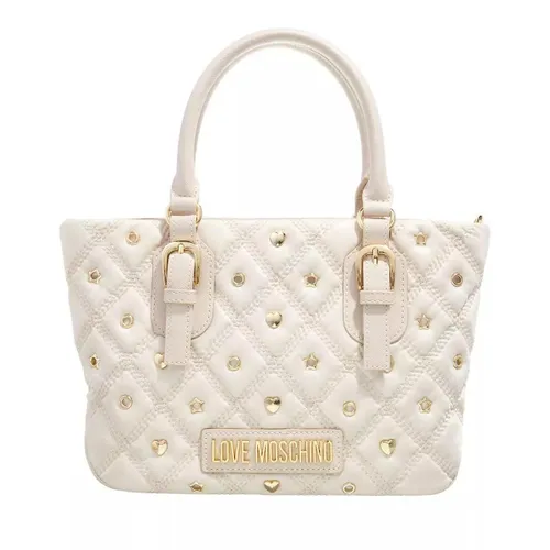 Love Moschino Tote Bags - Nylon Eyelets - creme - Tote Bags for ladies