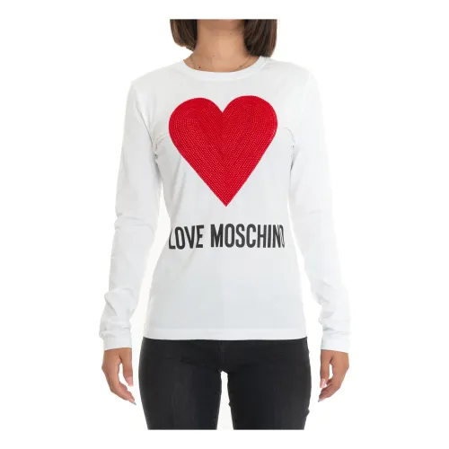 Love Moschino , W4G5233-E1951 A00 Stylish Model ,White female, Sizes: