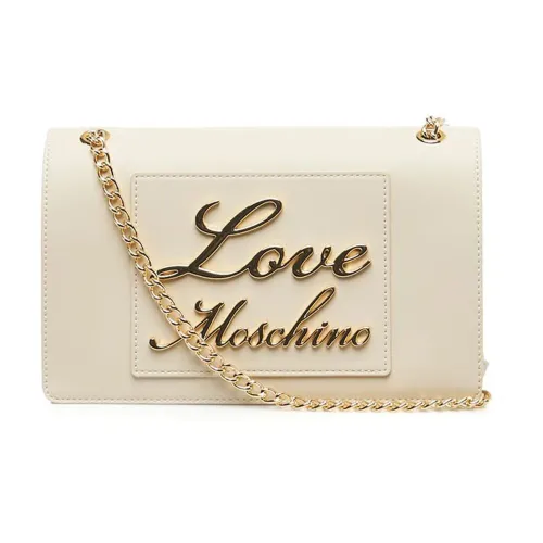 Love Moschino , White Cross Body Bag for Women ,White female, Sizes: ONE SIZE