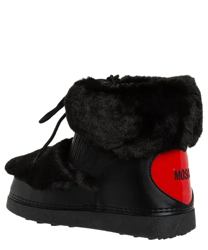 Love Moschino women snow boots black 4-5 UK