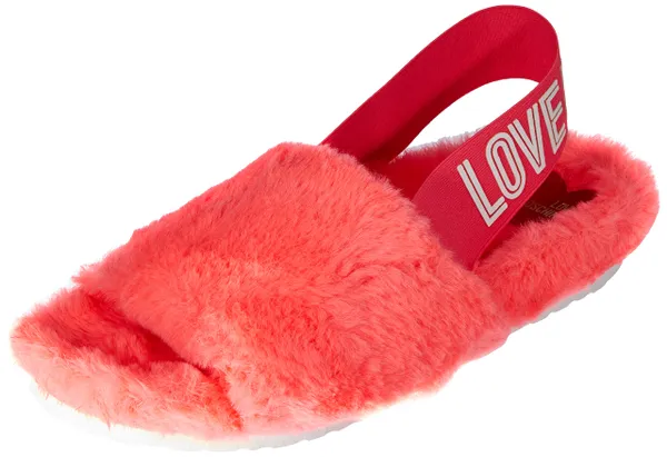 Love Moschino Women's San.lod.birki30 Peloson Fluo Sandal