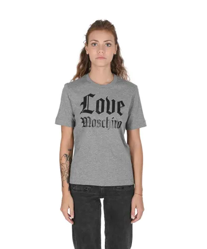 Love Moschino Womens T-Shirt - Grey