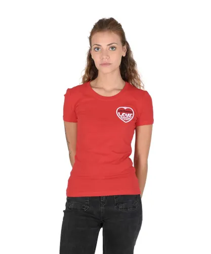Love Moschino Womens T-Shirt - Red