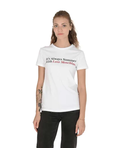 Love Moschino Womens T-Shirt - White