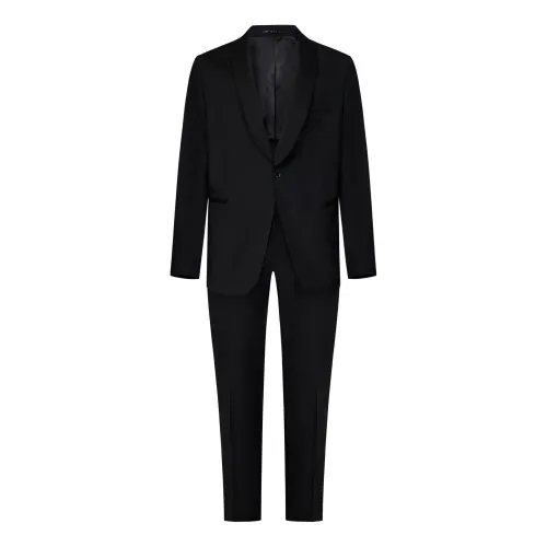 Low Brand , Black Evening Suit for Men ,Black male, Sizes: