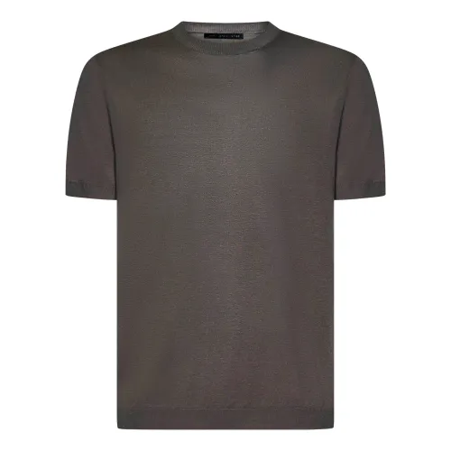Low Brand , T-Shirts ,Gray male, Sizes: