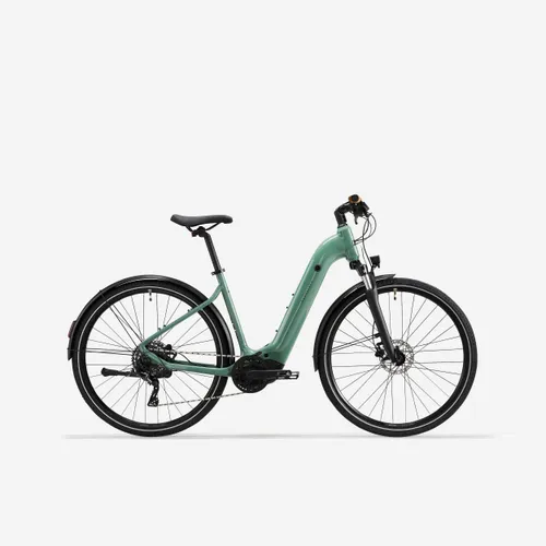 Low Frame Mid-drive Motor Electric Hybrid Bike E-actv 500 - Green