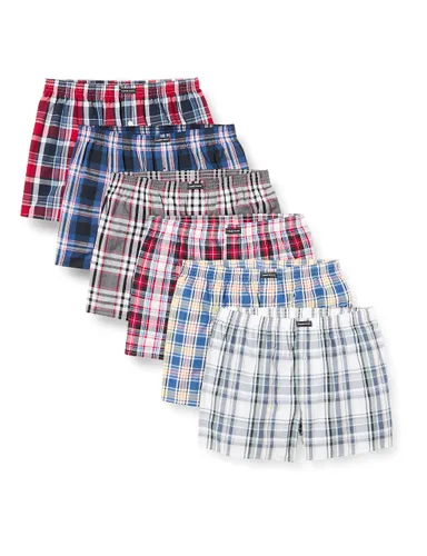 Lower East American Style Cotton Boxer Shorts for Men