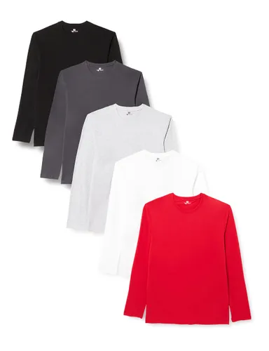 Lower East Basic Long Sleeve Shirt with Round Neck