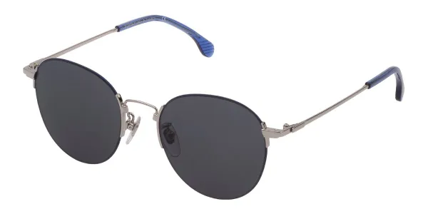 Lozza SL2355 0579 Men's Sunglasses Silver Size 51