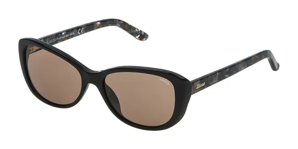 Lozza SL4156 0700 Men's Sunglasses Black Size 52