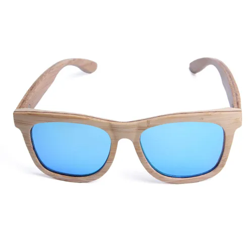 LUI SUI Men Women Retro Polarized UV400 Sunglasses Bamboo