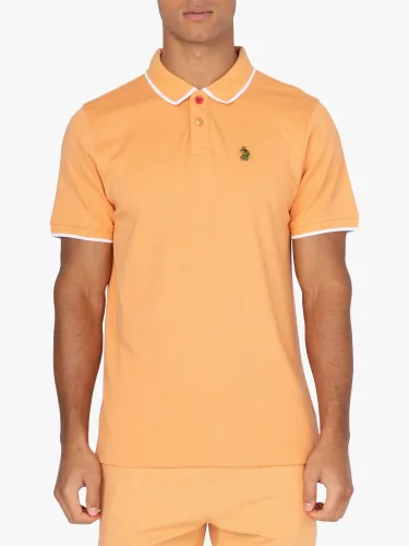 LUKE 1977 Meadtastic Polo Shirt - Apricot - Male