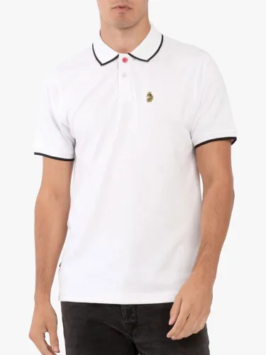 LUKE 1977 Meadtastic Polo Shirt - White - Male