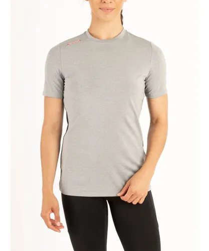 Luke 1977 Womens Core Gym T-Shirt in Light Grey