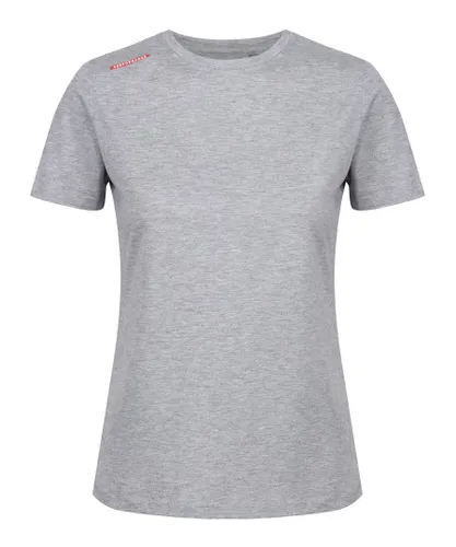 Luke 1977 Womens Incline Gym T-Shirt in Light Grey