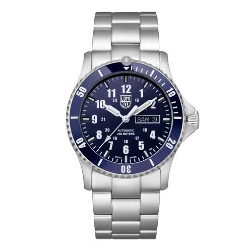 Luminox Men Analog Automatic Watch with Stainless Steel