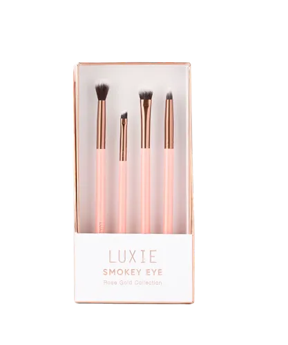 Luxie Unisex Smokey Eye Set - Rose Gold - One Size