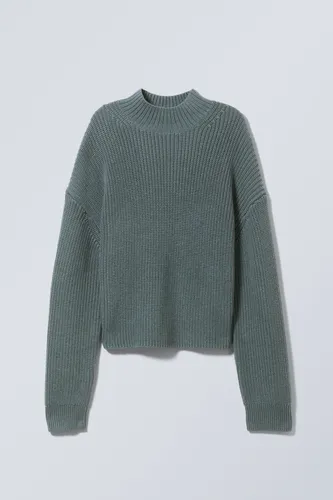 Lyla Knit Sweater - Turquoise