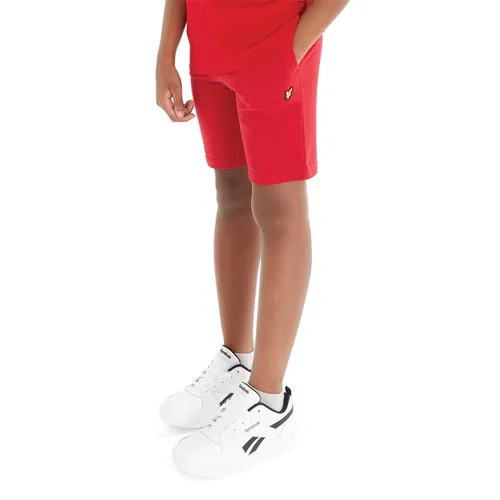 Lyle And Scott Boys Shorts Tango Red