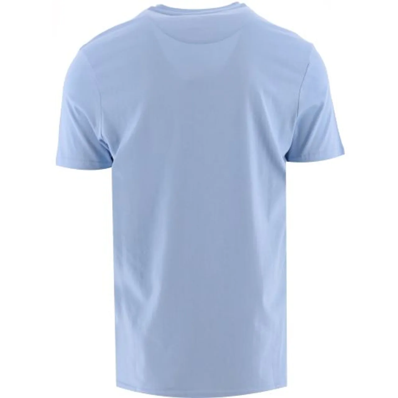 Lyle and Scott Mens Light Blue Plain T-Shirt