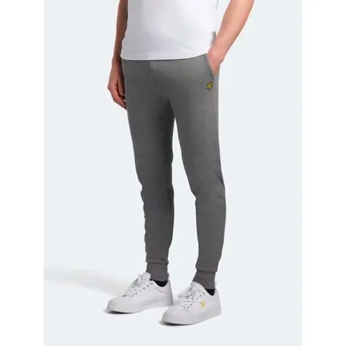 Lyle and Scott Mid Grey Marl Skinny Jogging Pant