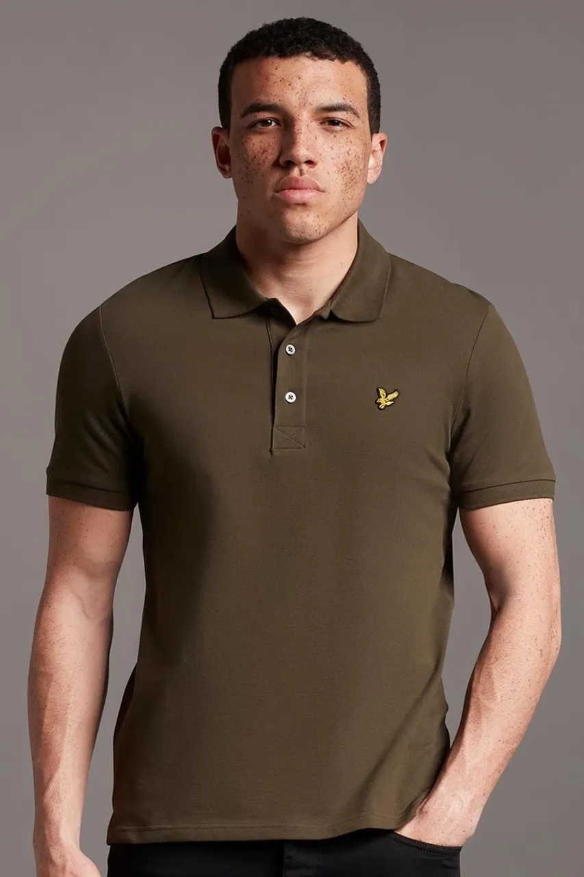 Lyle and Scott Polo Olive Dark Green
