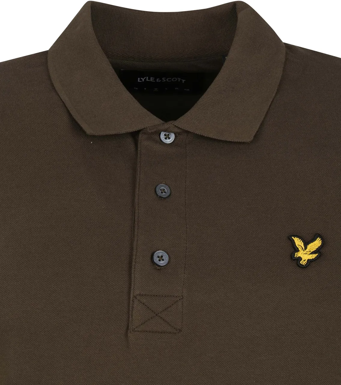 Lyle and Scott Polo Olive Dark Green