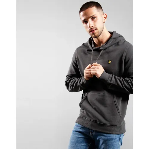 Lyle & Scott , Classic Pullover Hoodie in Gunmetal ,Gray male, Sizes: