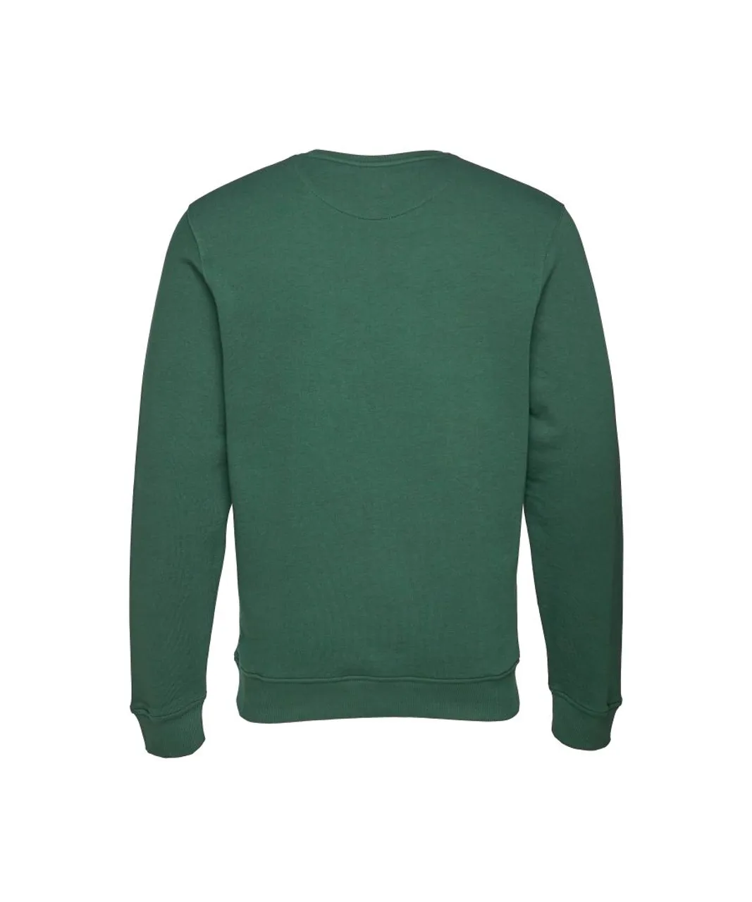 Lyle & Scott Mens Sweaters Crew Neck Sweatshirt Green Cotton