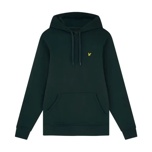 Lyle & Scott , Pullover Hoodie ,Green male, Sizes: