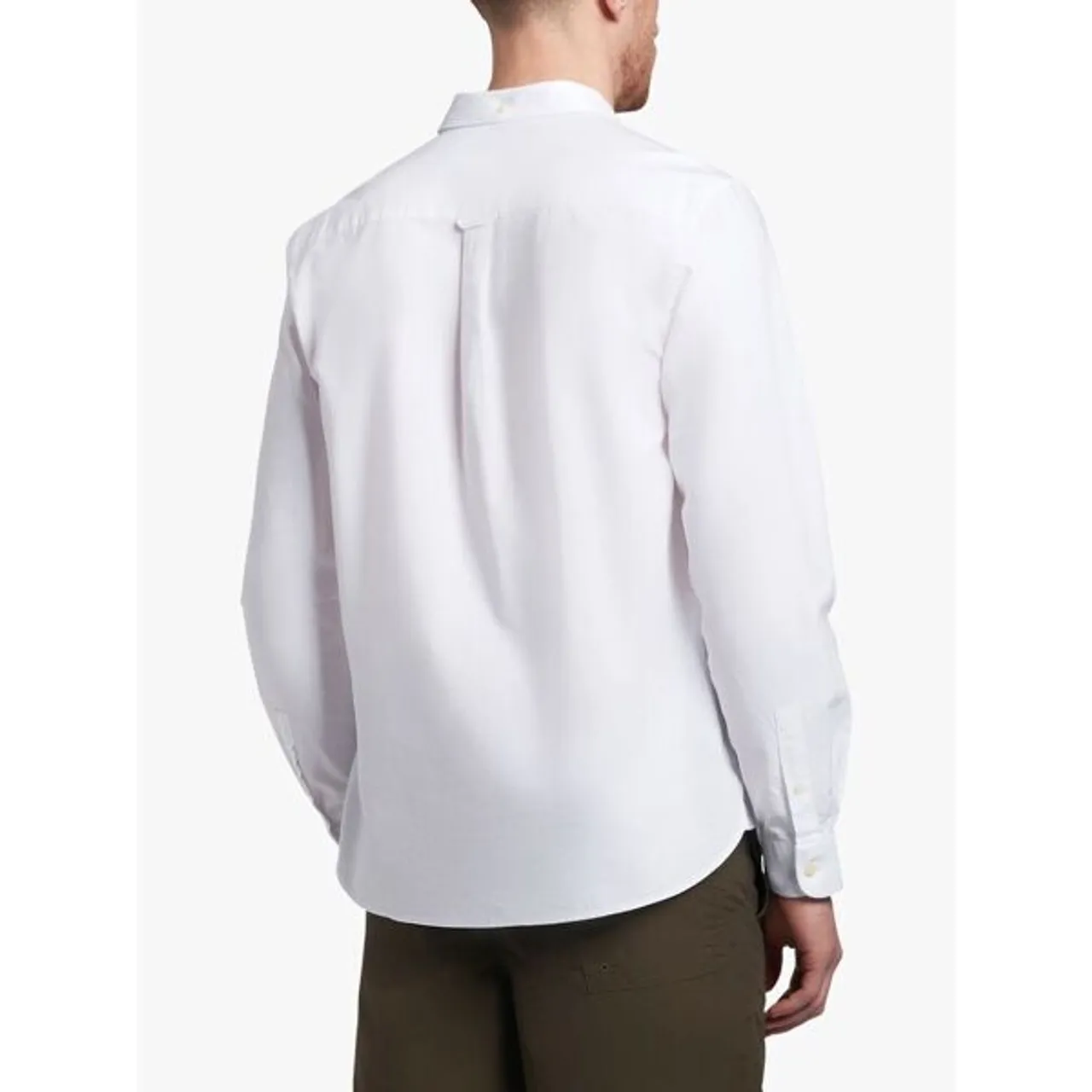 Lyle & Scott Regular Fit Oxford Shirt - White - Male