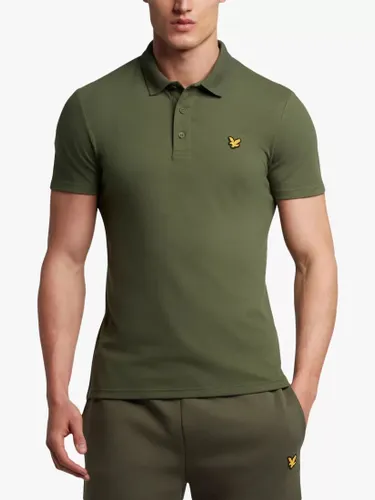 Lyle & Scott Sport Short Sleeve Polo Shirt - Green - Male