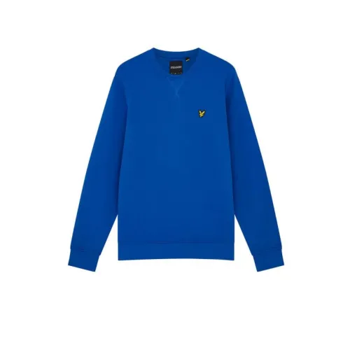 Lyle & Scott , Timeless Crew Neck Sweatshirt for Men ,Blue male, Sizes: