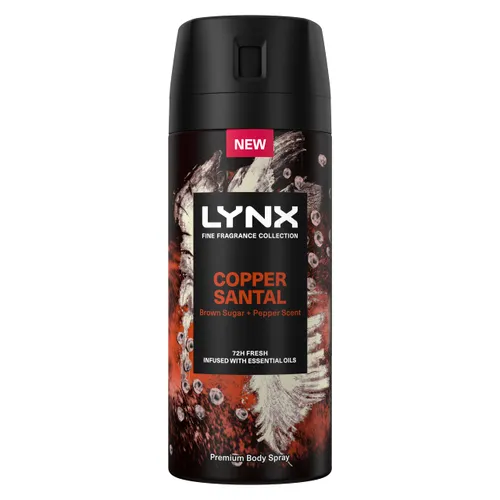 Lynx Fine Fragrance Collection Copper Santal Premium