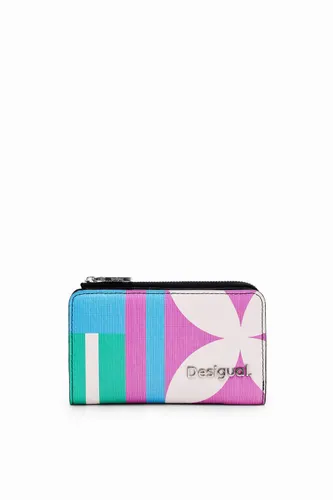 M geometric wallet - MATERIAL FINISHES - U