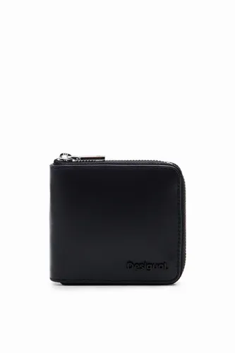 M padded leather wallet - BLACK - U