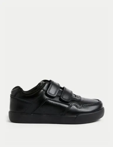 M&S Boys Leather Freshfeet™ School Shoes (8 Small - 2 Large) - 10.5SSTD - Black, Black