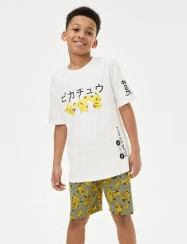 M&S Boys Pokémon™ Pyjamas (6-16 Yrs) - 15-16 - Calico, Calico