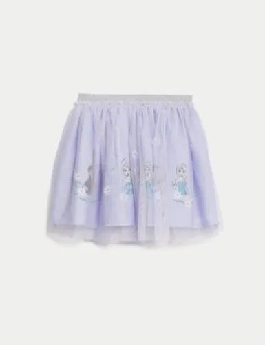 M&S Girls Disney Frozen™ Elasticated Waist Tutu Skirt (2-8 Yrs) - 3-4 Y - Lilac Mix, Lilac Mix