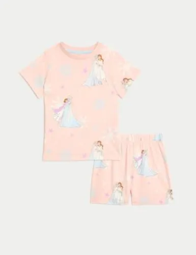 M&S Girls Disney Frozen™ Pyjamas (2-8 Yrs) - 3-4 Y - Pink Mix, Pink Mix