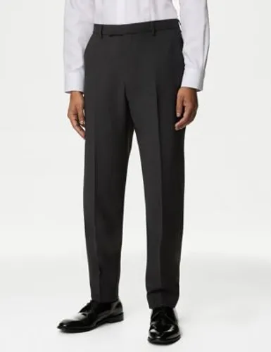 M&S Mens The Ultimate Tailored Fit Suit Trousers - 34REG - Charcoal, Charcoal