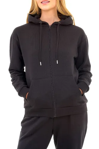 M17 Womens Ladies Recycled Zip Up Hoody Soft Casual Hooded