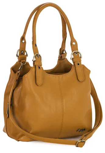 Mabel London Womens Multiple Pockets Handbag - Medium Size