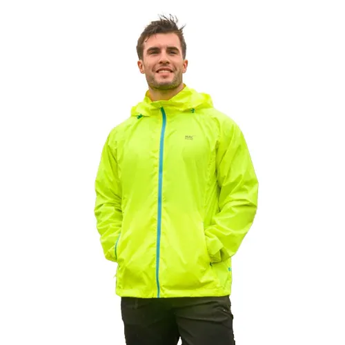 Mac in a Sac Origin 2 Adult Waterproof Jacket: Neon Yellow: 3XL